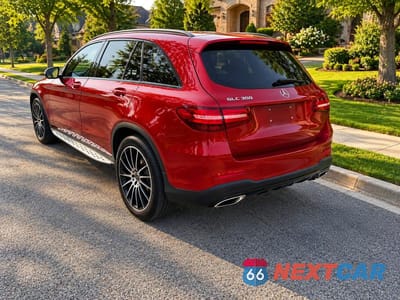Trzecie zdjęcie samochodu z tyłu: 2018 MERCEDES-BENZ GLC 300 VIN:WDC0G4JB5JV079991 - miniatura