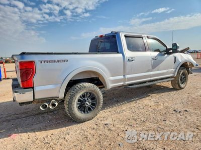 Trzecie zdjęcie samochodu z tyłu: 2021 FORD F250 SUPER DUTY VIN:1FT8W2BT7MEE07620 - miniatura
