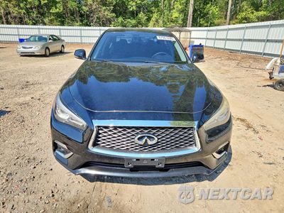 Piąte zdjęcie samochodu w środku: 2018 INFINITI Q50 3.0T LUXE VIN:JN1EV7AR8JM432913 - miniatura