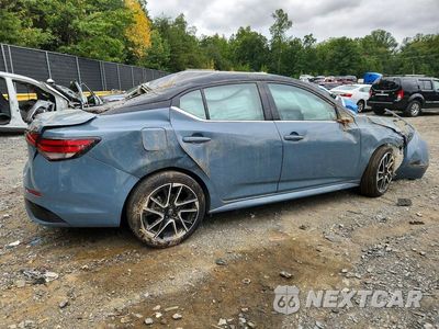 Trzecie zdjęcie samochodu z tyłu: 2025 NISSAN SENTRA SR VIN:3N1AB8DV2SY392462 - miniatura
