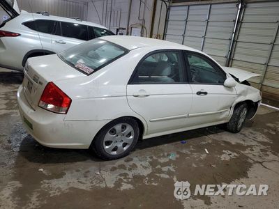 Trzecie zdjęcie samochodu z tyłu: 2007 KIA SPECTRA LX VIN:KNAFE121675423330 - miniatura