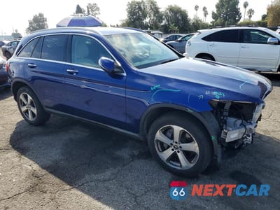 Czwarte zdjęcie samochodu z boku: 2018 MERCEDES-BENZ GLC 300 VIN:WDC0G4JB0JV025384 - miniatura