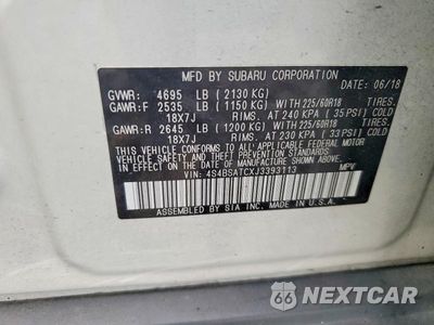 Zdjęcie 13 z 13 samochodu: 2018 SUBARU OUTBACK TOURING VIN:4S4BSATCXJ3393113 - miniatura