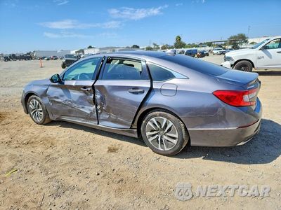 Drugie zdjęcie samochodu z przodu: 2018 HONDA ACCORD HYBRID EX VIN:1HGCV3F45JA009901 - miniatura