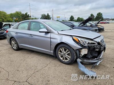 Czwarte zdjęcie samochodu z boku: 2017 HYUNDAI SONATA ECO VIN:5NPE24AAXHH457198 - miniatura