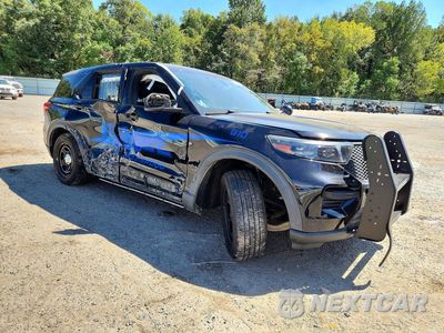 Czwarte zdjęcie samochodu z boku: 2021 FORD EXPLORER POLICE INTERCEPTOR VIN:1FM5K8AW3MNA01990 - miniatura