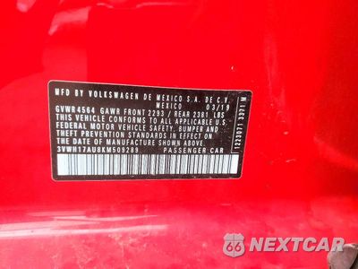 Zdjęcie 12 z 12 samochodu: 2019 VOLKSWAGEN GOLF ALLTRACK S VIN:3VWH17AU8KM509289 - miniatura