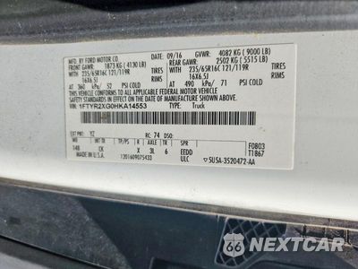 Zdjęcie 12 z 12 samochodu: 2017 FORD TRANSIT T-250 DELIVERY VAN VIN:1FTYR2XG0HKA14553 - miniatura
