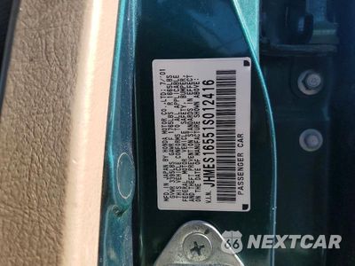 Zdjęcie 13 z 13 samochodu: 2001 HONDA CIVIC LX VIN:JHMES16551S012416 - miniatura