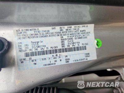 Zdjęcie 13 z 13 samochodu: 2015 FORD FOCUS SE VIN:1FADP3F23FL361131 - miniatura