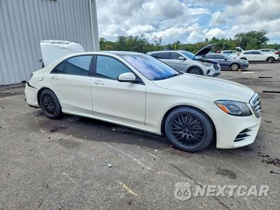 Czwarte zdjęcie samochodu z boku: 2018 MERCEDES-BENZ S 450 4MATIC VIN:WDDUG6EB8JA396805 - miniatura