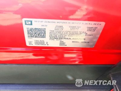 Zdjęcie 14 z 14 samochodu: 2020 CHEVROLET BLAZER RS VIN:3GNKBERS2LS692576 - miniatura