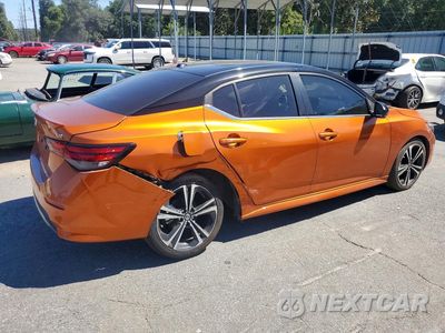 Trzecie zdjęcie samochodu z tyłu: 2022 NISSAN SENTRA SR VIN:3N1AB8DVXNY283123 - miniatura