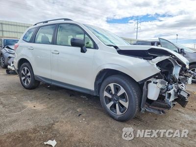Czwarte zdjęcie samochodu z boku: 2018 SUBARU FORESTER 2.5I VIN:JF2SJABC5JH450055 - miniatura