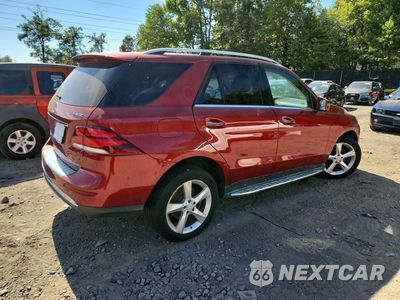 Trzecie zdjęcie samochodu z tyłu: 2016 MERCEDES-BENZ GLE 350 4MATIC VIN:4JGDA5HB7GA768009 - miniatura