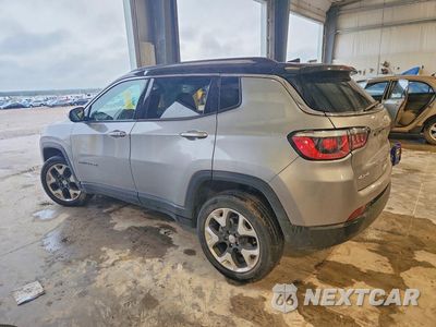 Drugie zdjęcie samochodu z przodu: 2019 JEEP COMPASS LIMITED VIN:3C4NJDCB2KT766504 - miniatura