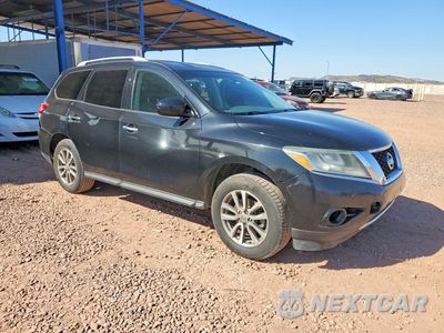 Czwarte zdjęcie samochodu z boku: 2015 NISSAN PATHFINDER S VIN:5N1AR2MN4FC684422 - miniatura