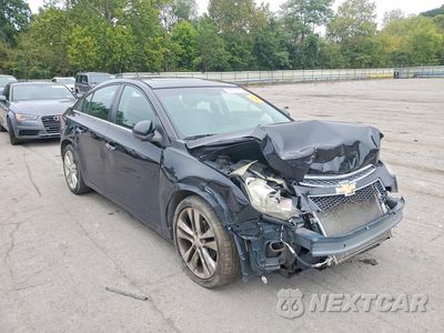 Czwarte zdjęcie samochodu z boku: 2011 CHEVROLET CRUZE LTZ VIN:1G1PH5S93B7282539 - miniatura