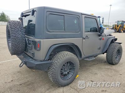 Trzecie zdjęcie samochodu z tyłu: 2011 JEEP WRANGLER SPORT VIN:1J4AA2D19BL550938 - miniatura
