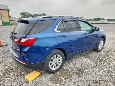 Trzecie zdjęcie samochodu z tyłu: 2020 CHEVROLET EQUINOX LT VIN:2GNAXKEVXL6229904 - miniatura
