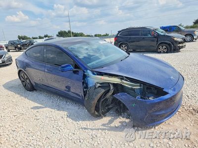 Czwarte zdjęcie samochodu z boku: 2024 TESLA MODEL 3 VIN:5YJ3E1EB4RF816819 - miniatura