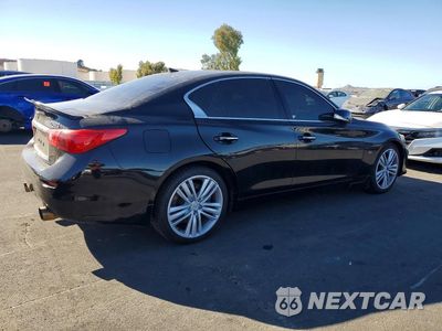 Trzecie zdjęcie samochodu z tyłu: 2015 INFINITI Q50 SPORT VIN:JN1BV7AP7FM336151 - miniatura
