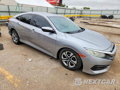 Czwarte zdjęcie samochodu z boku: 2017 HONDA CIVIC LX VIN:19XFC2F54HE049365 - miniatura