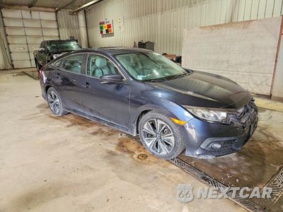 Czwarte zdjęcie samochodu z boku: 2018 HONDA CIVIC EX VIN:2HGFC1F35JH640390 - miniatura