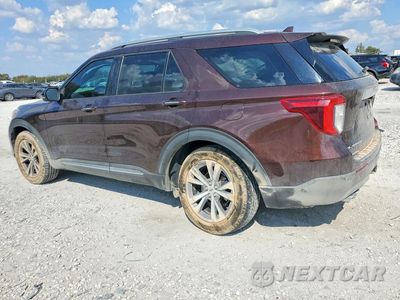 Drugie zdjęcie samochodu z przodu: 2020 FORD EXPLORER PLATINUM VIN:1FM5K8HC0LGA01668 - miniatura