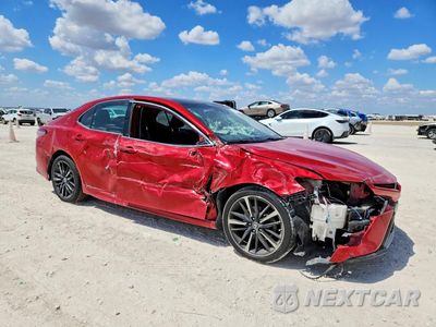 Czwarte zdjęcie samochodu z boku: 2019 TOYOTA CAMRY XSE V6 VIN:4T1BZ1HK3KU032698 - miniatura