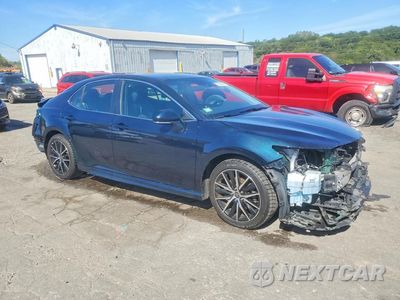 Czwarte zdjęcie samochodu z boku: 2021 TOYOTA CAMRY SE VIN:4T1G11BK4MU029771 - miniatura