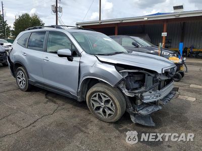 Czwarte zdjęcie samochodu z boku: 2021 SUBARU FORESTER PREMIUM VIN:JF2SKAFC8MH459828 - miniatura