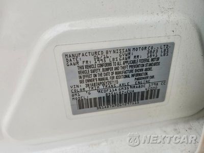 Zdjęcie 12 z 12 samochodu: 2016 NISSAN SENTRA S VIN:3N1AB7AP0GY297115 - miniatura