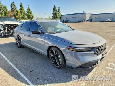 Czwarte zdjęcie samochodu z boku: 2023 HONDA ACCORD HYBRID SPORT VIN:1HGCY2F51PA055020 - miniatura