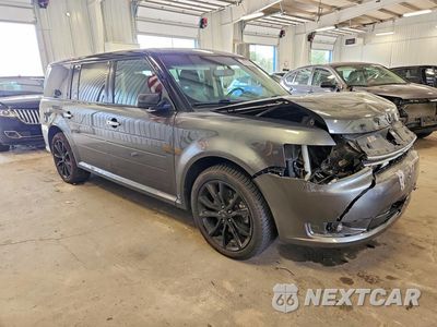 Czwarte zdjęcie samochodu z boku: 2019 FORD FLEX SEL VIN:2FMHK6C88KBA19829 - miniatura