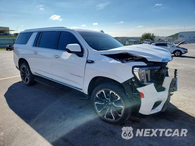 Czwarte zdjęcie samochodu z boku: 2023 GMC YUKON XL K1500 SLT VIN:1GKS2GKD6PR169428 - miniatura