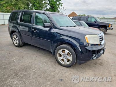 Czwarte zdjęcie samochodu z boku: 2015 HONDA PILOT EXLN VIN:5FNYF4H70FB050031 - miniatura