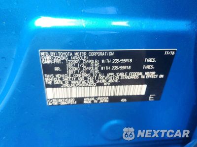 Zdjęcie 13 z 13 samochodu: 2017 TOYOTA RAV4 HV LIMITED VIN:JTMDJREV5HD084022 - miniatura
