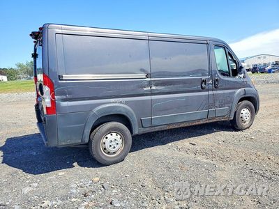 Trzecie zdjęcie samochodu z tyłu: 2023 RAM PROMASTER 1500 DELIVERY VAN VIN:3C6LRVAG3PE577268 - miniatura