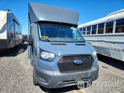 Piąte zdjęcie samochodu w środku: 2021 FORD TRANSIT T-350 HD DELIVERY TRUCK VIN:1FDDF6P88MKA92799 - miniatura