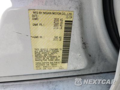 Zdjęcie 12 z 12 samochodu: 2015 NISSAN ALTIMA 2.5 S VIN:1N4AL3AP3FN367937 - miniatura