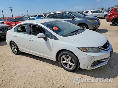 Czwarte zdjęcie samochodu z boku: 2013 HONDA CIVIC LX VIN:2HGFB2F58DH575632 - miniatura