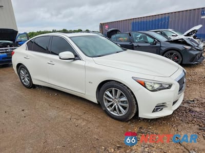 Czwarte zdjęcie samochodu z boku: 2016 INFINITI Q50 3.0T PREMIUM VIN:JN1EV7AR0GM341076 - miniatura
