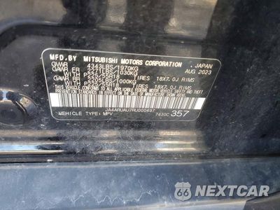 Zdjęcie 12 z 12 samochodu: 2024 MITSUBISHI OUTLANDER SPORT S/SE VIN:JA4ARUAU7RU000497 - miniatura