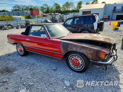 Czwarte zdjęcie samochodu z boku: 1973 MERCEDES-BENZ 450SL VIN:10704412007127 - miniatura