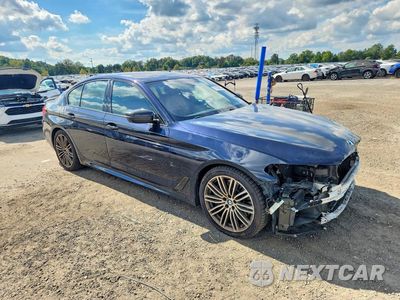 Czwarte zdjęcie samochodu z boku: 2019 BMW M550XI VIN:WBAJB9C52KB287792 - miniatura