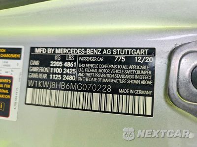 Zdjęcie 13 z 13 samochodu: 2021 MERCEDES-BENZ C 63 AMG-S VIN:W1KWJ8HB6MG070228 - miniatura