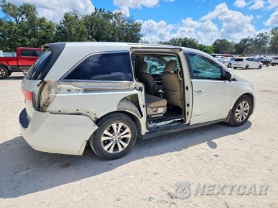 Trzecie zdjęcie samochodu z tyłu: 2016 HONDA ODYSSEY EX VIN:5FNRL5H45GB013261 - miniatura