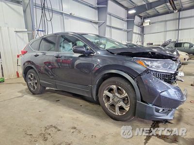Czwarte zdjęcie samochodu z boku: 2018 HONDA CR-V EXL VIN:7FARW2H89JE104022 - miniatura