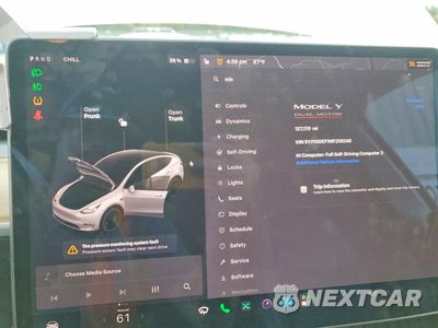Zdjęcie 9 z 12 samochodu: 2021 TESLA MODEL Y VIN:5YJYGDEF1MF258246 - miniatura